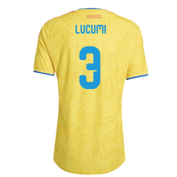 2026-2027 Colombia Authentic Home Shirt (Lucumi 3)-SoccerKits Hub | Buy Soccer Jerseys Online